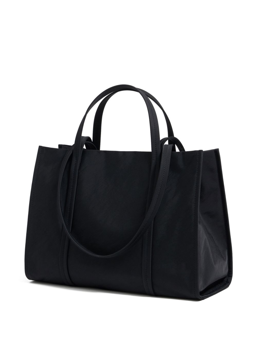 large logo-lettering tote bag