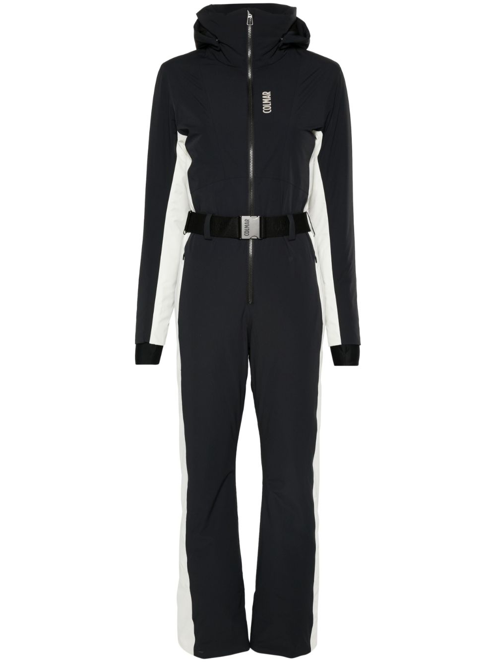 belted ski all-in-one