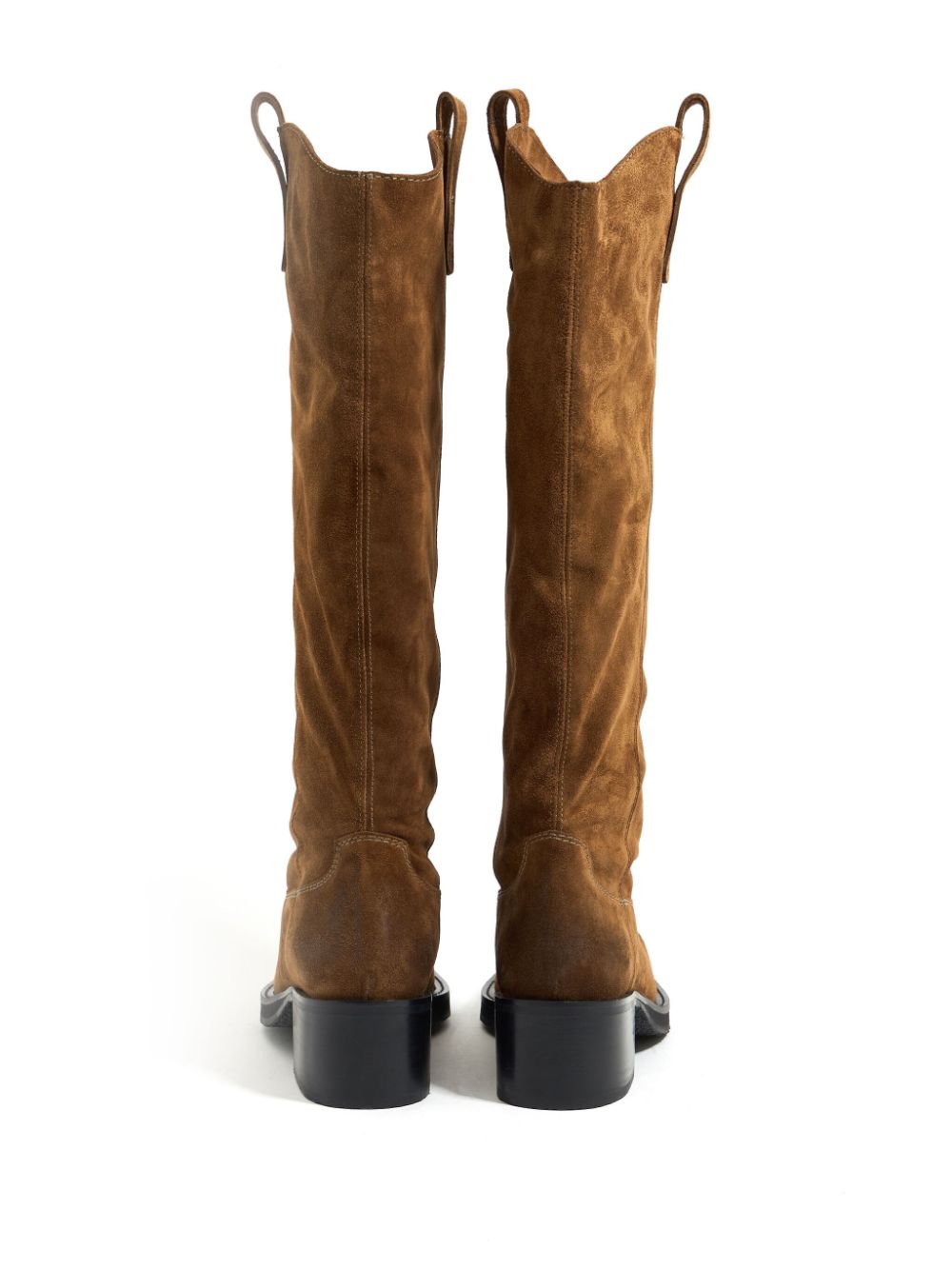 45mm split leather cowboy boots