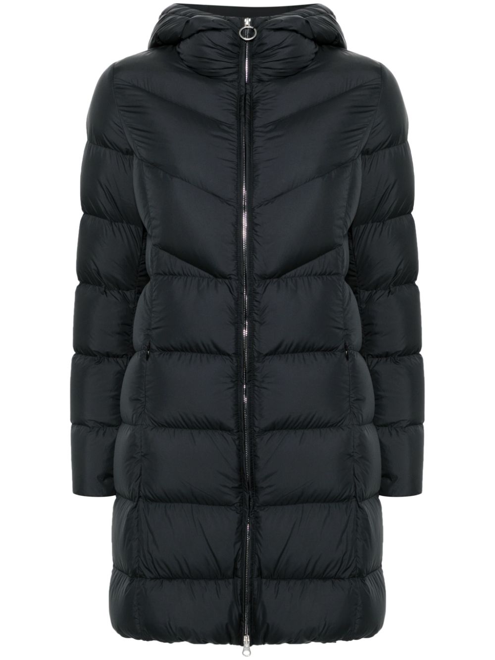 manteau avec logo appliqué