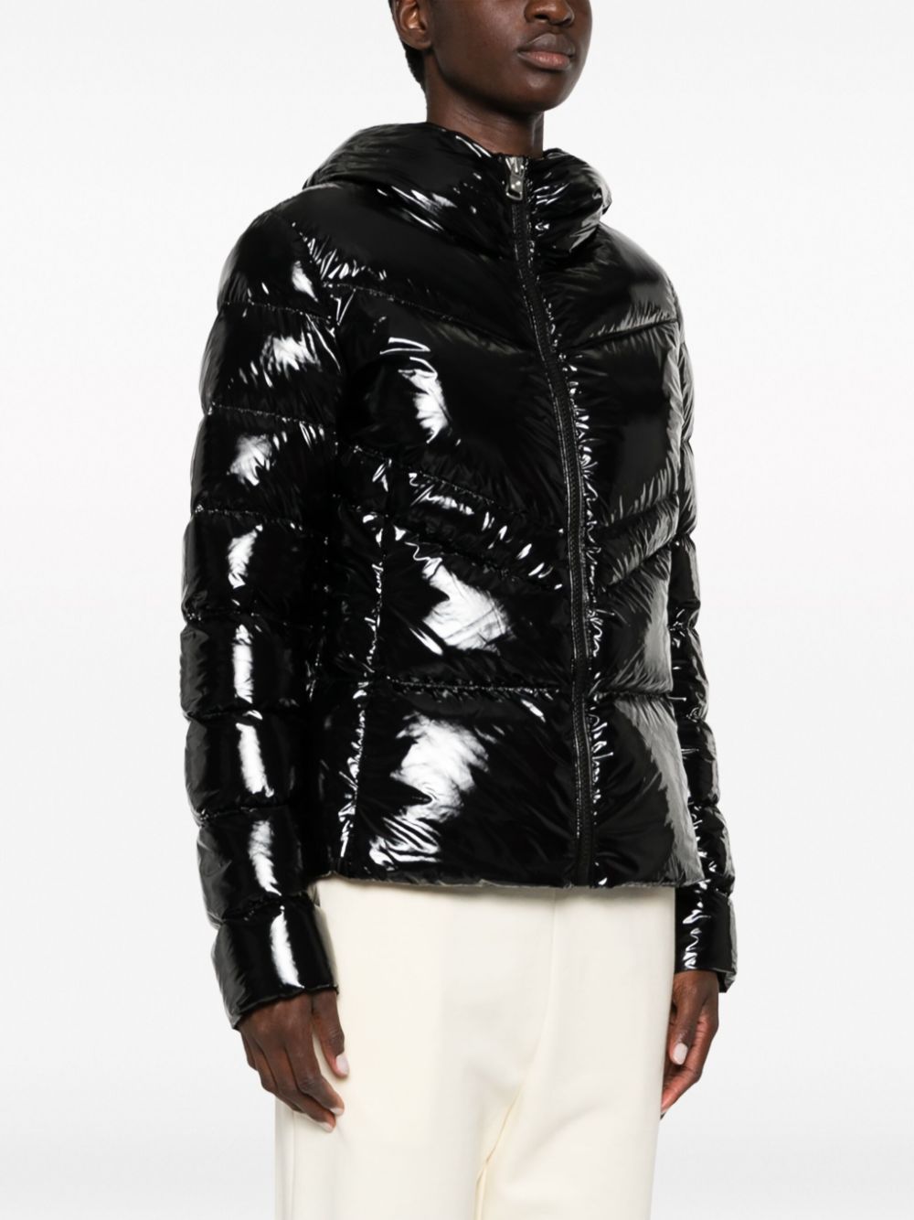 quilted down puffer jacket