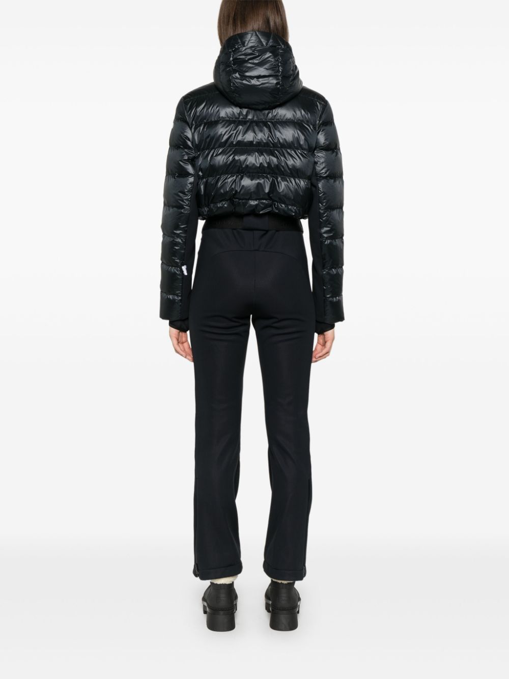 belted ski suit