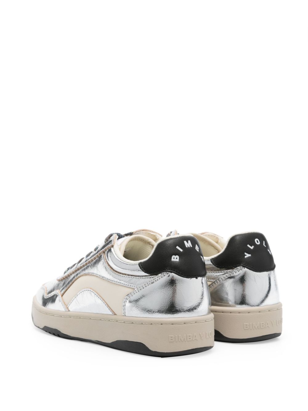 Baskets en cuir à semelle cupsole