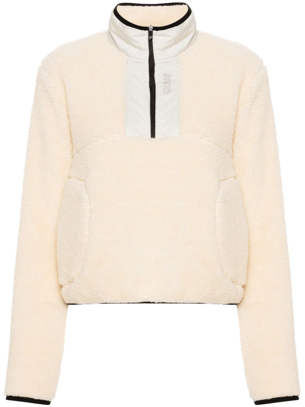 teddy-effect thermal sweatshirt