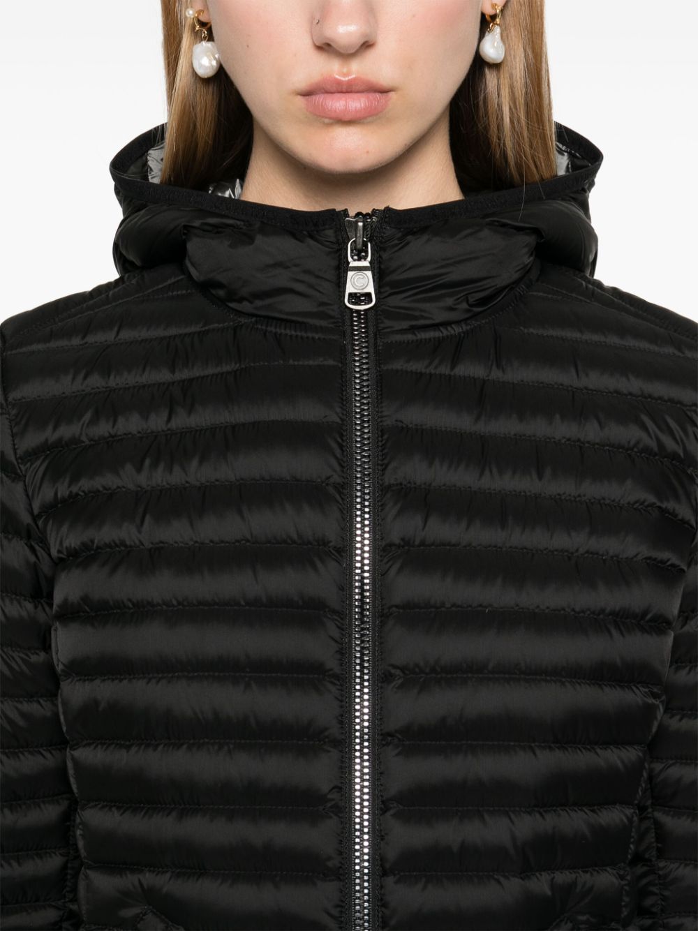 quilted puffer jacket