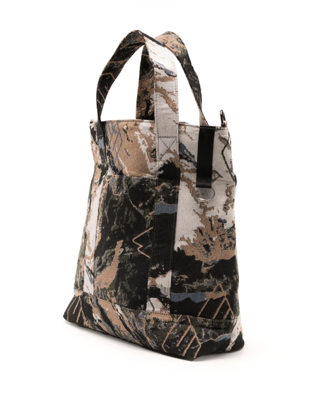Sac fourre-tout en jacquard des Alpes suisses