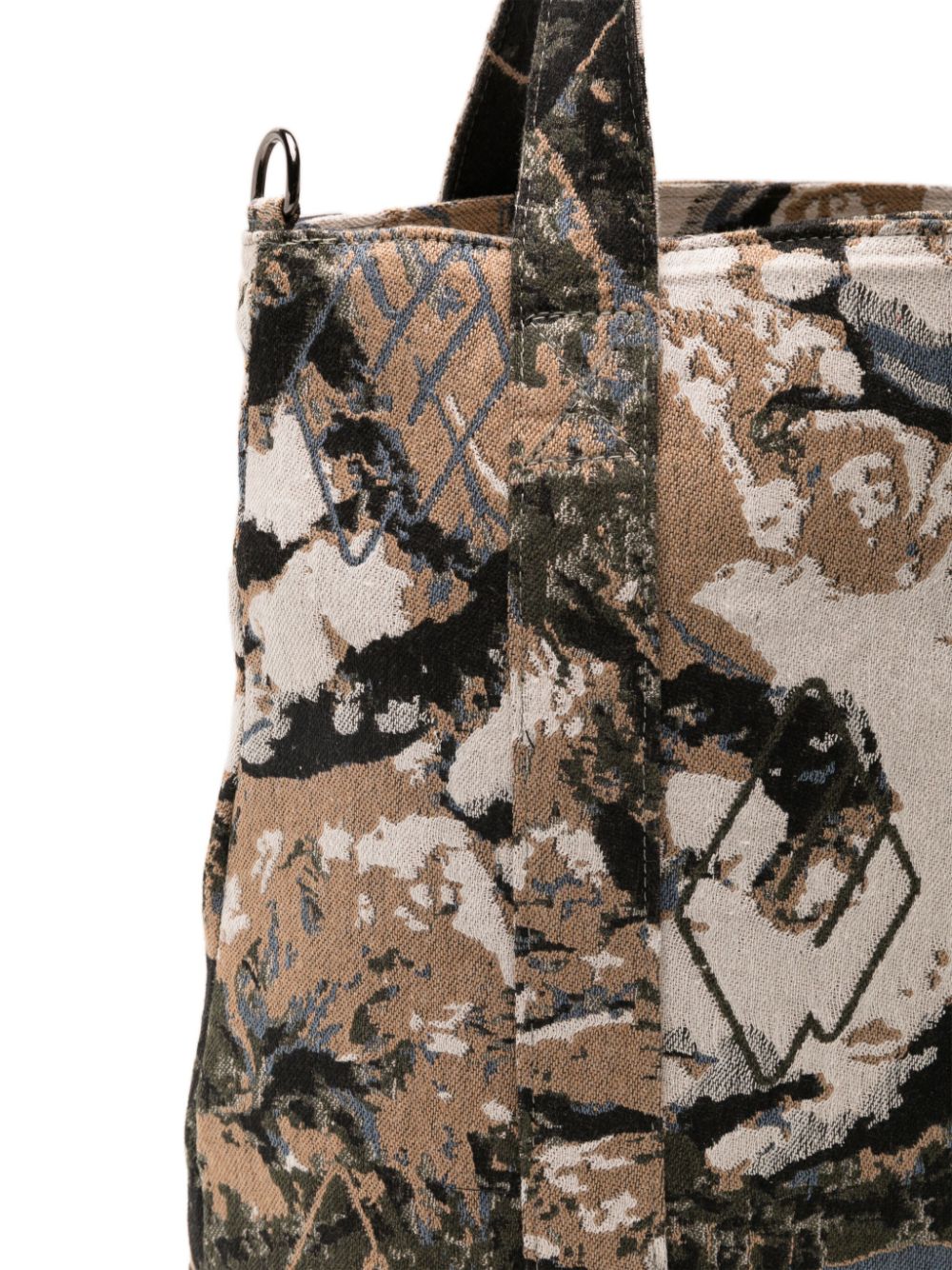 Sac fourre-tout en jacquard des Alpes suisses