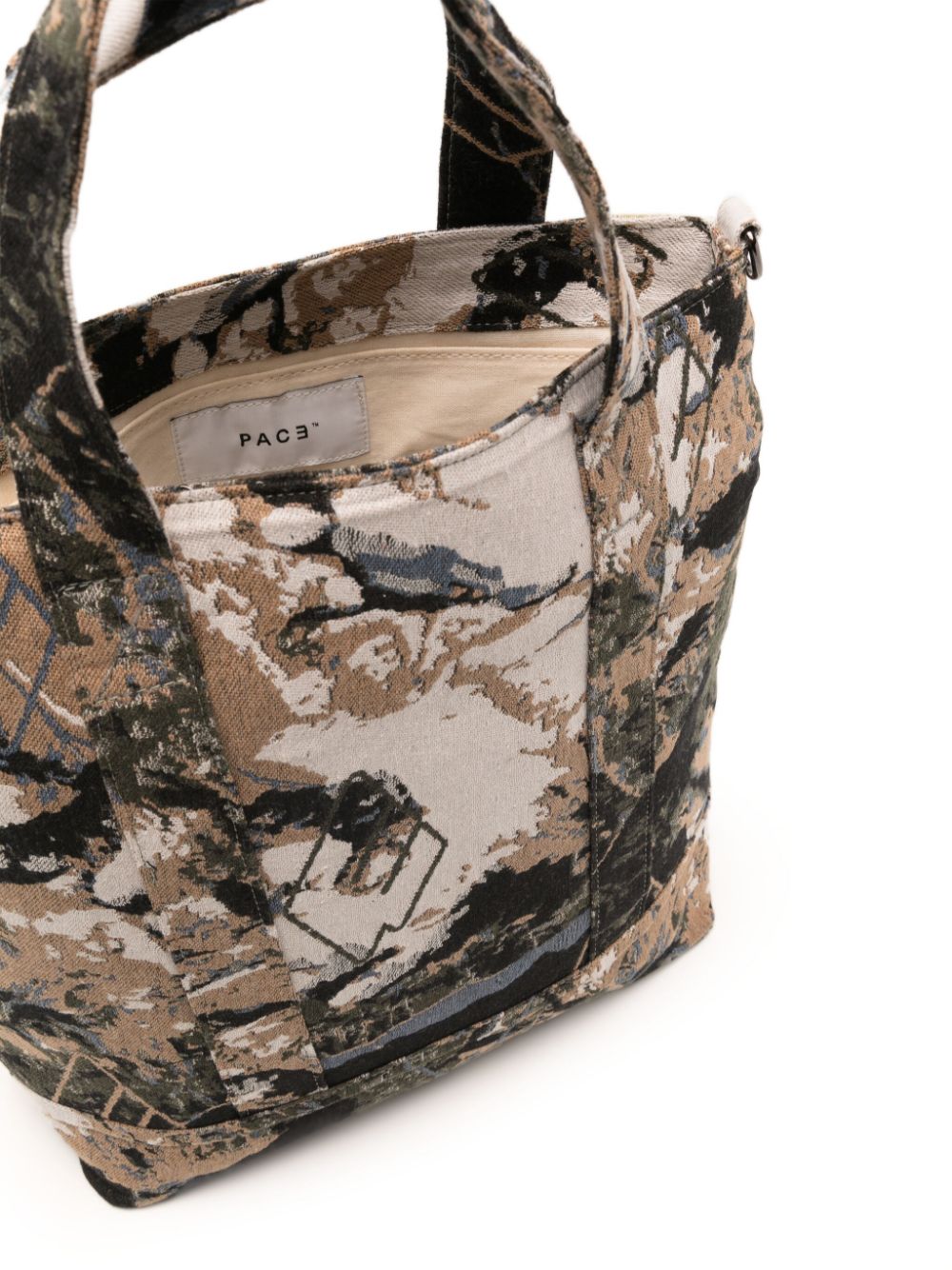 Sac fourre-tout en jacquard des Alpes suisses