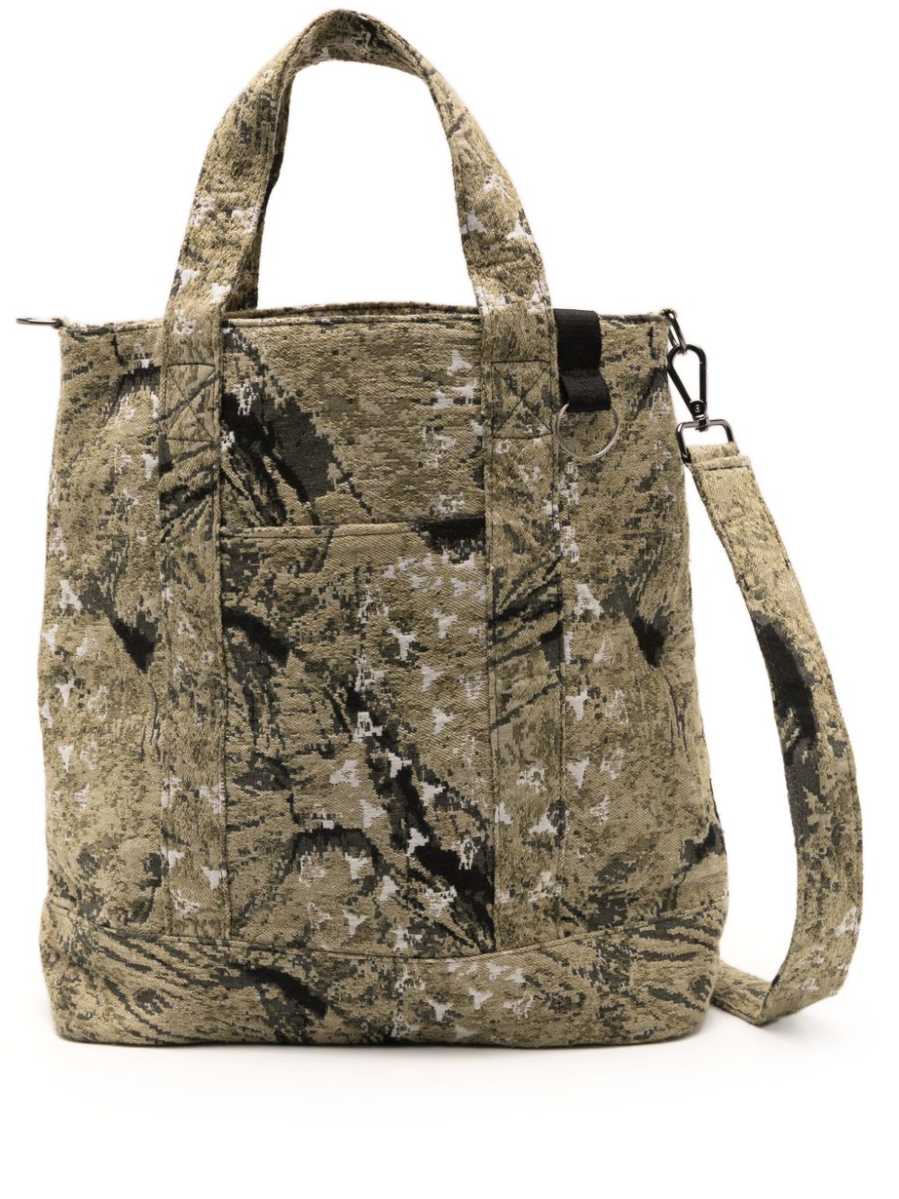 Green Moon tote bag