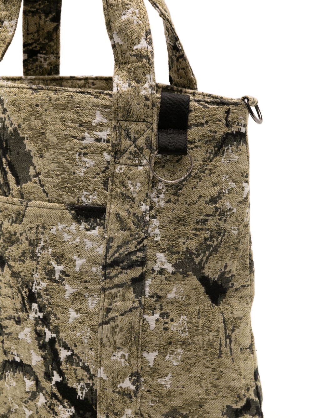 Green Moon tote bag