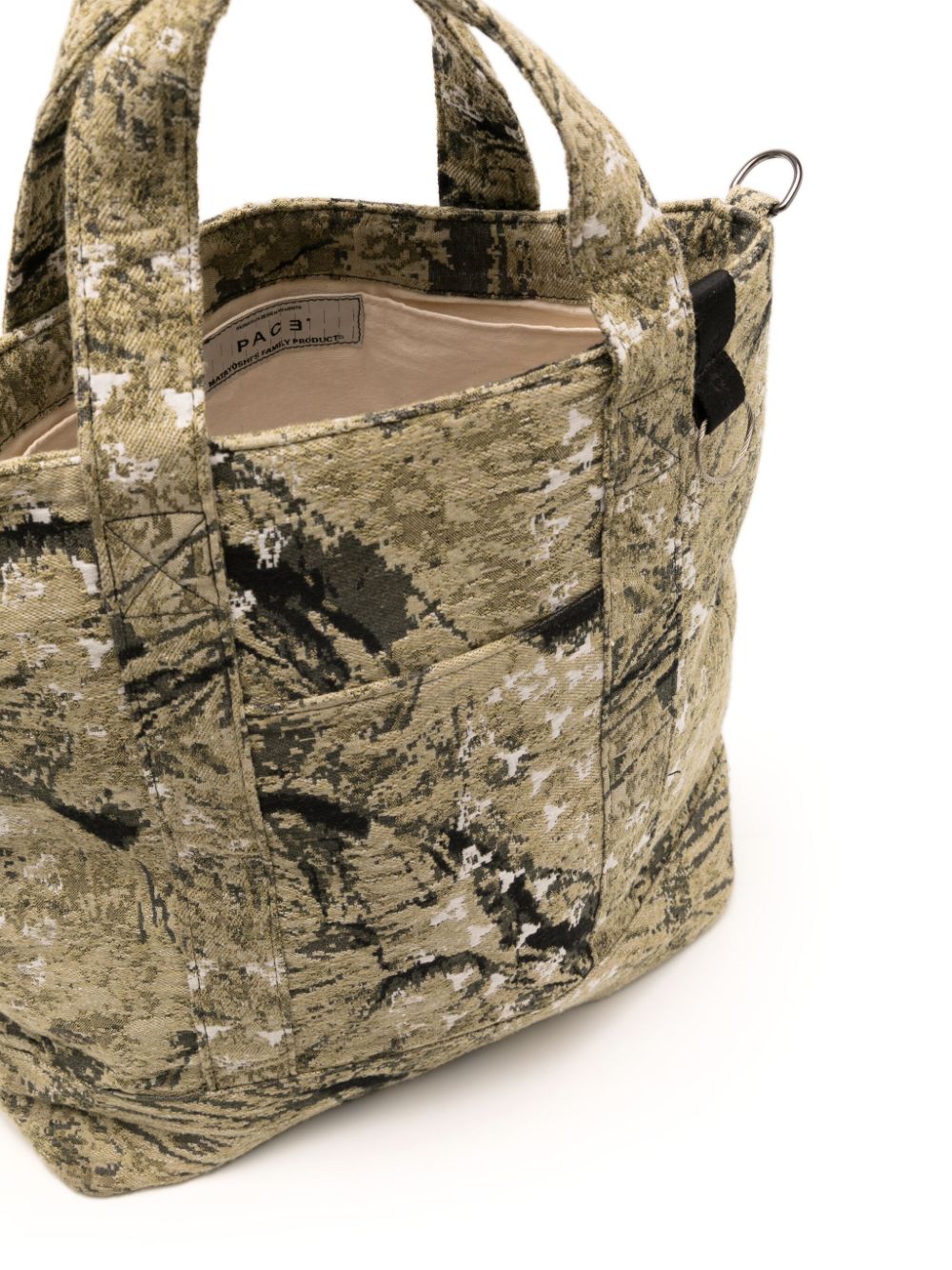 Green Moon tote bag