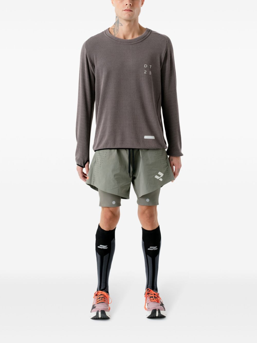 T-shirt gaufré thermique
