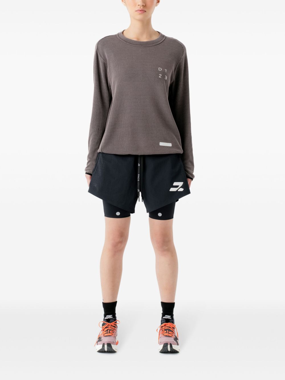 T-shirt gaufré thermique