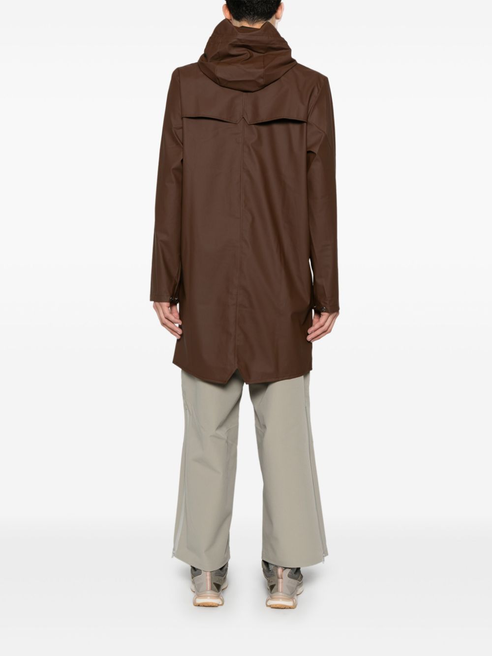 imperméable en similicuir