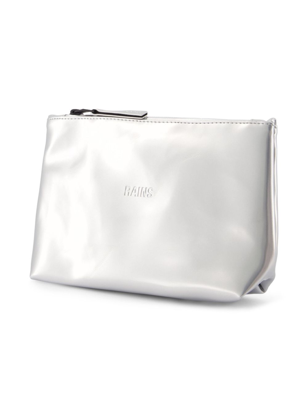 logo-debossed wash bag