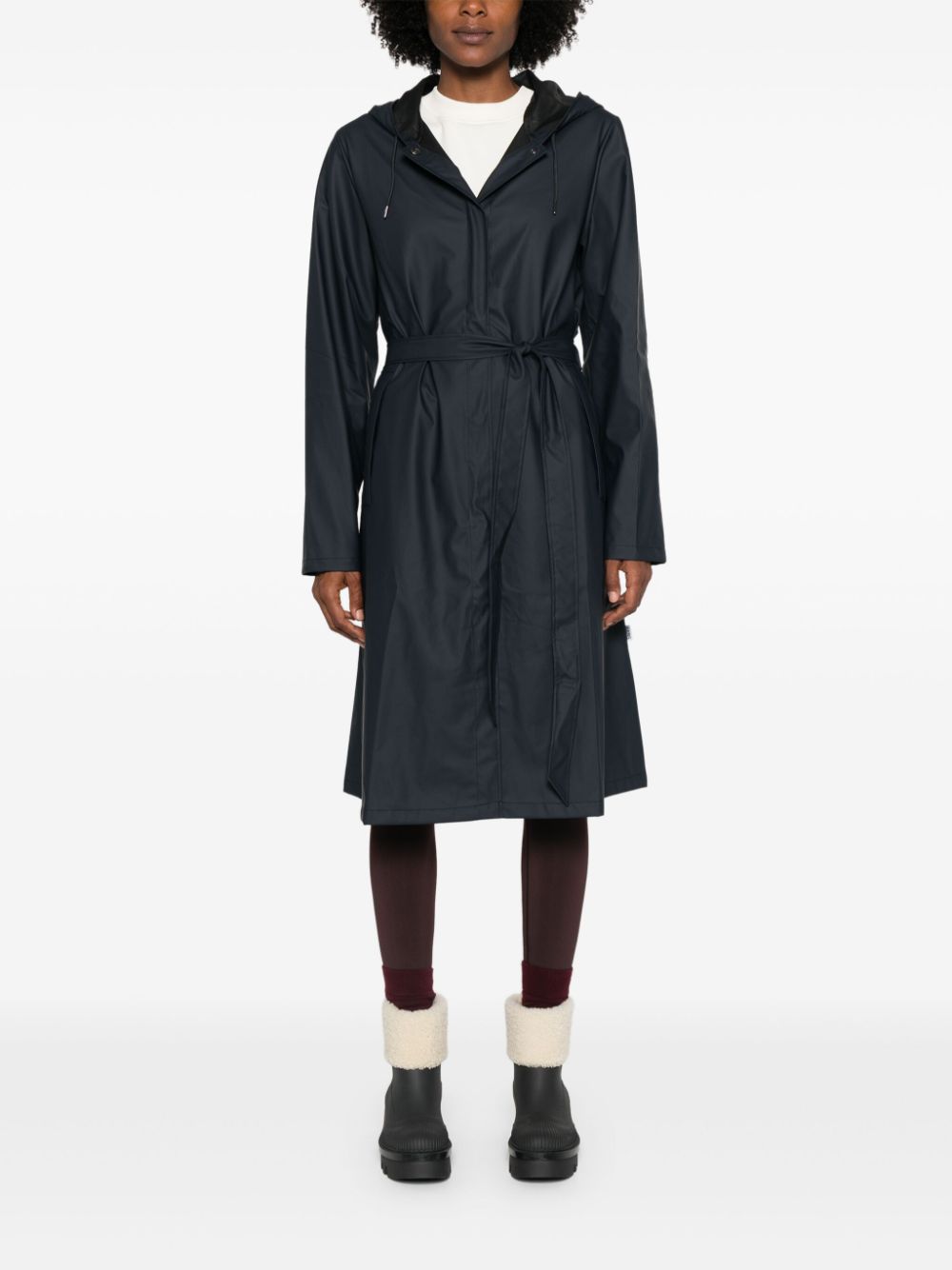 Veste longue coupe A-Line W