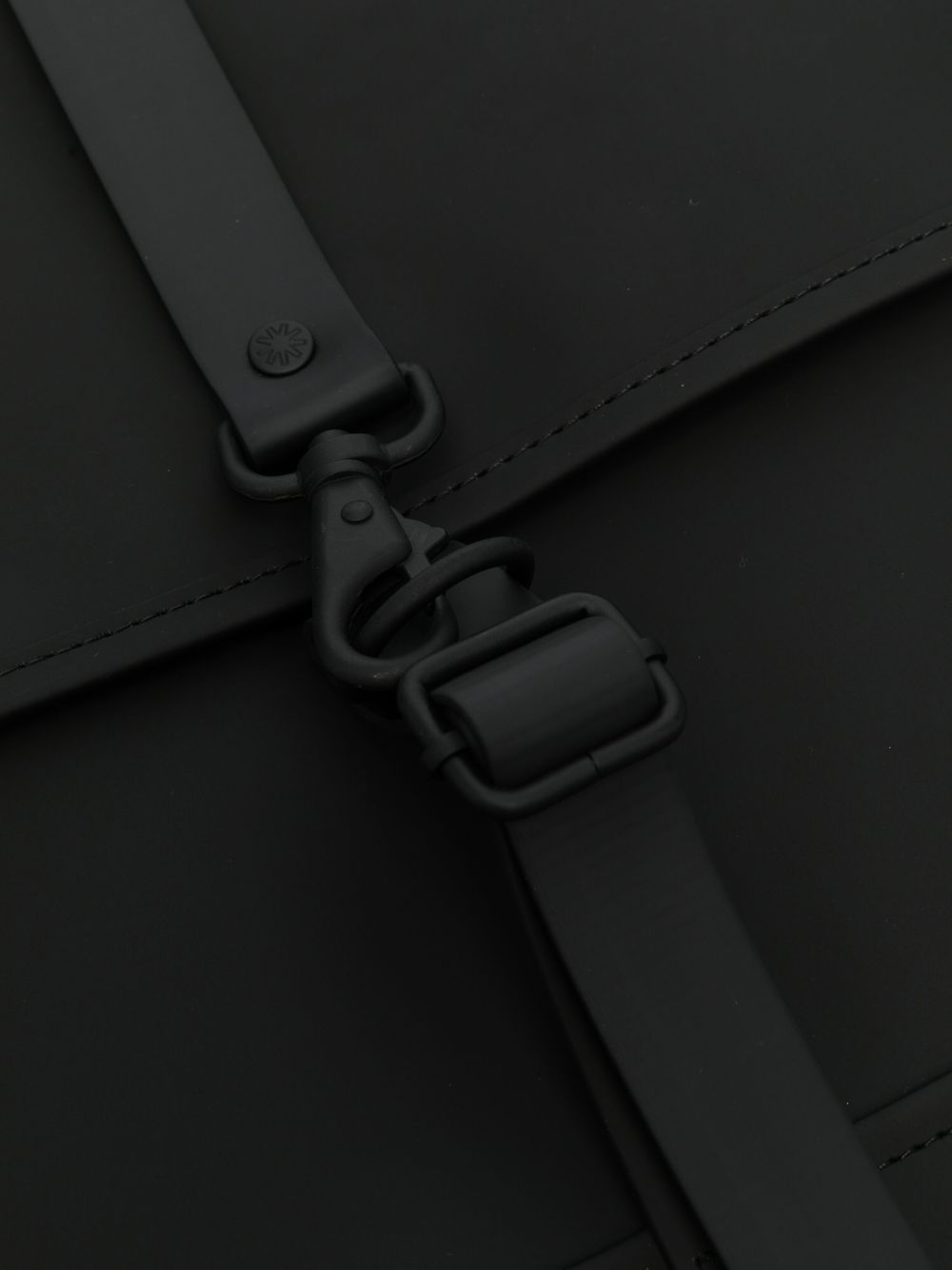 hook-clip fastened backpack