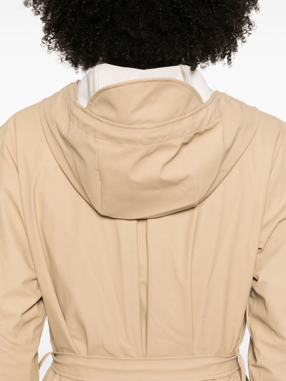 Veste longue coupe A-Line W