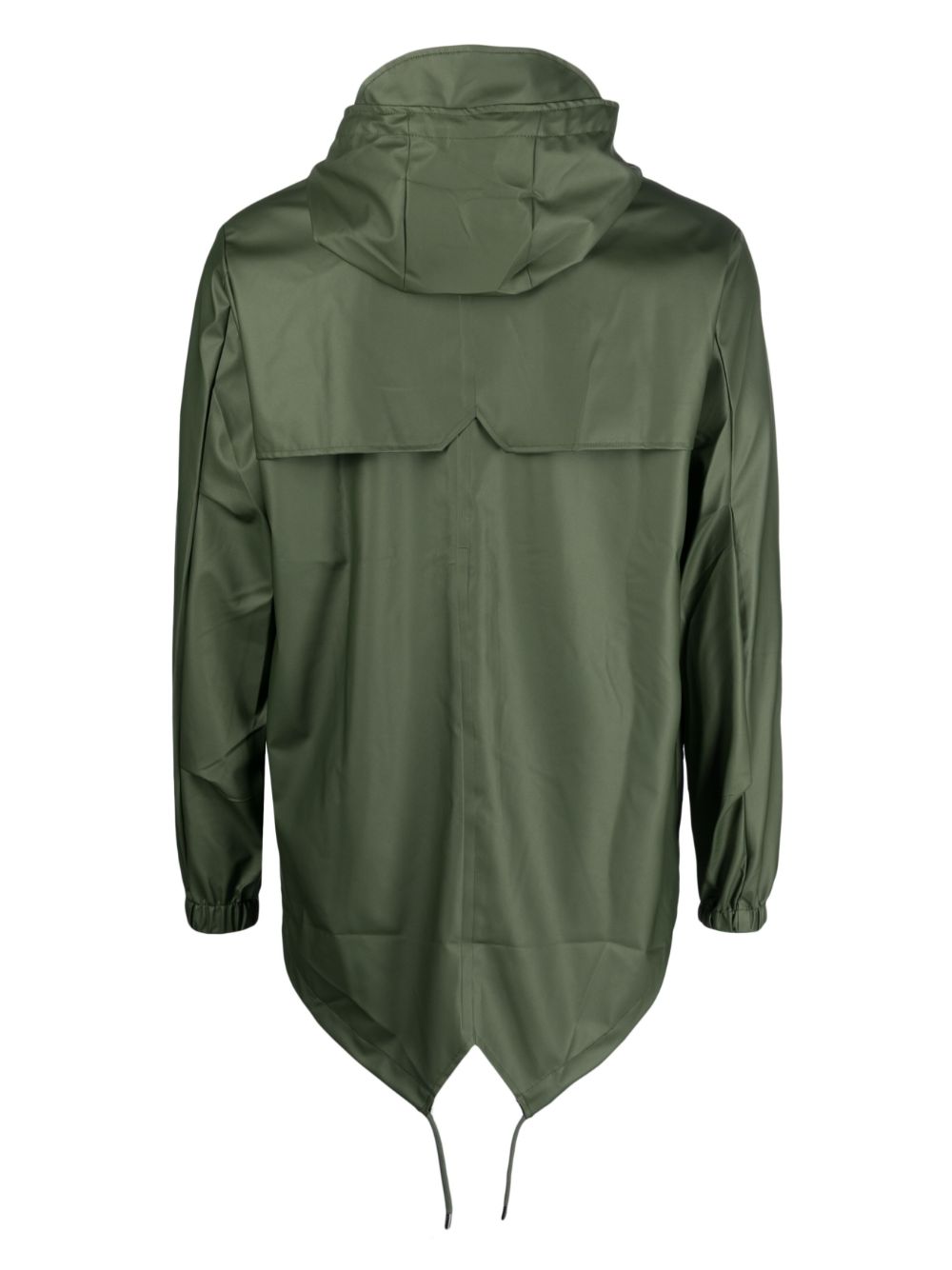 Imperméable à capuche en queue de poisson