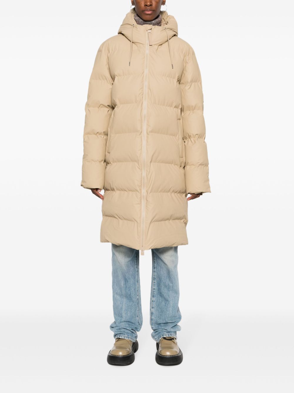 Alta hooded padded coat