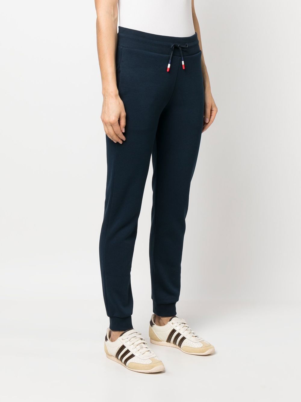 pantalon de survêtement en polaire avec logo imprimé