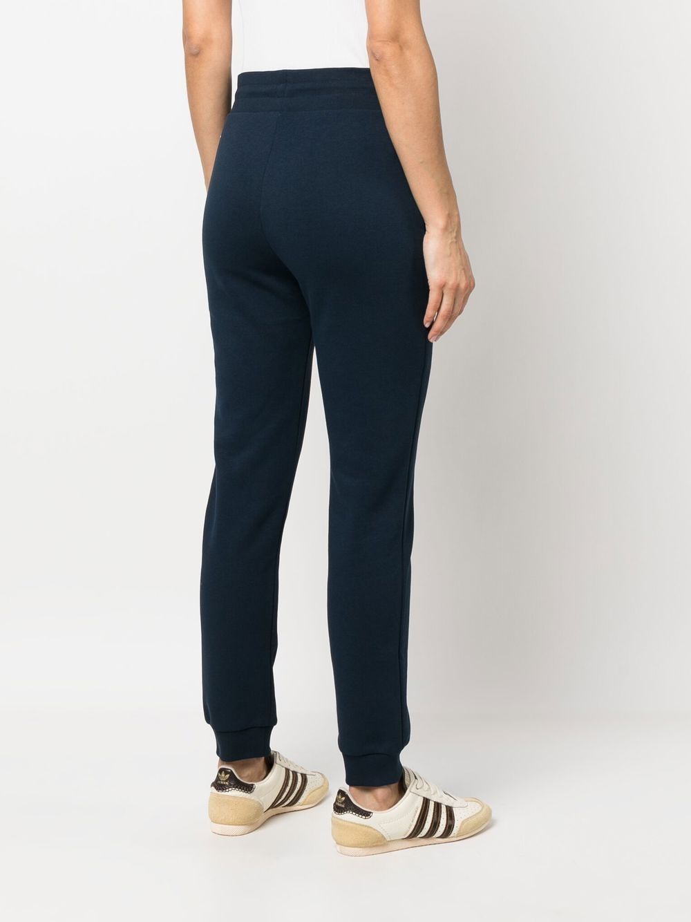 pantalon de survêtement en polaire avec logo imprimé
