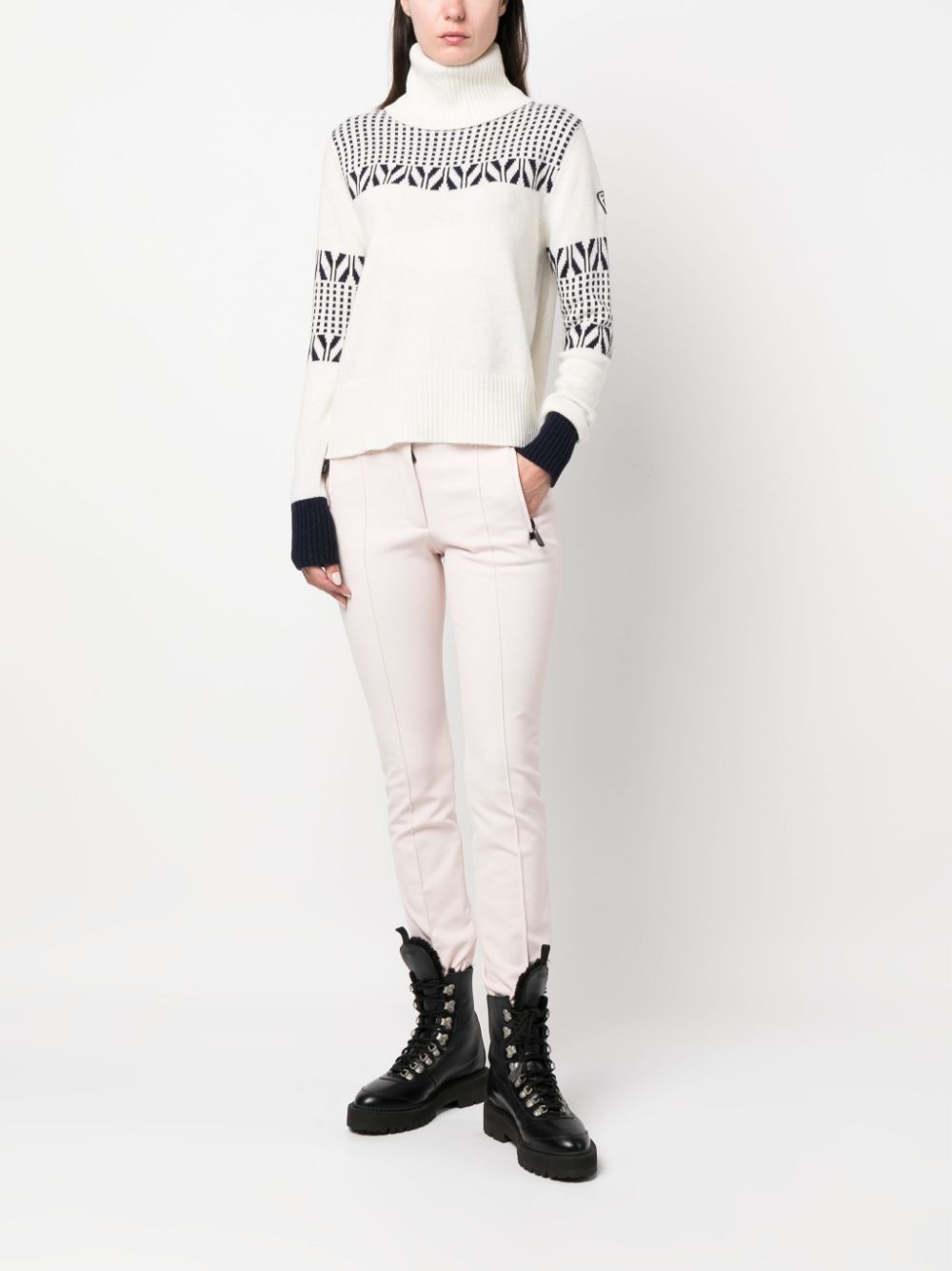 roll-neck sweater