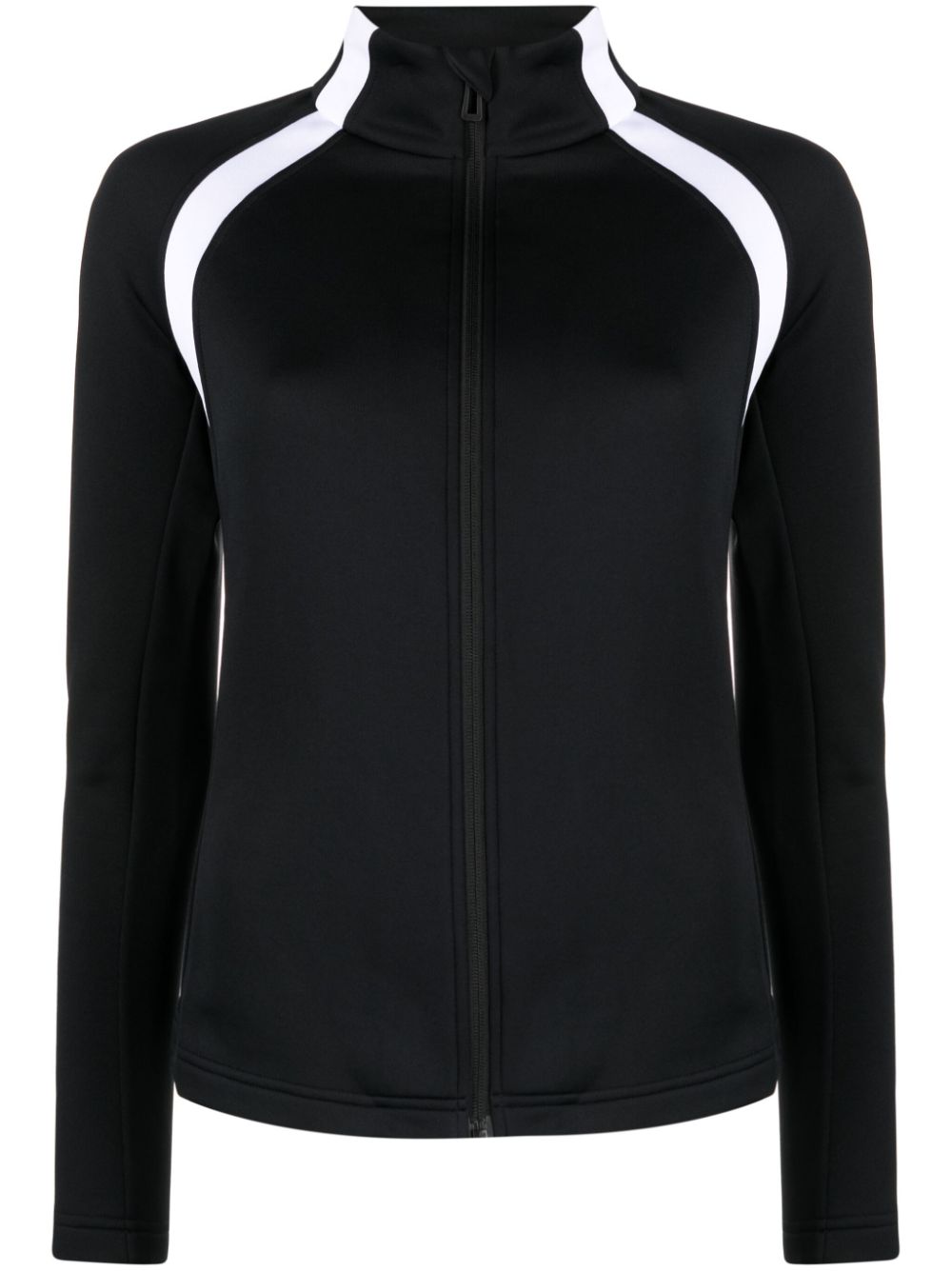 Aerial zip-up fleece jacket