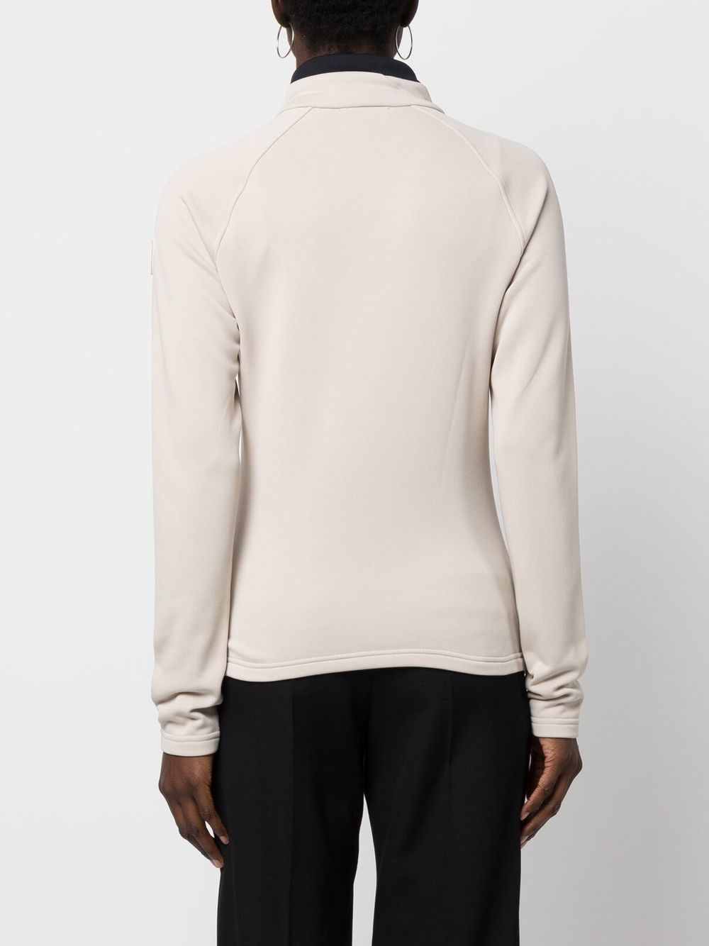 Aerial zip-up fleece jacket