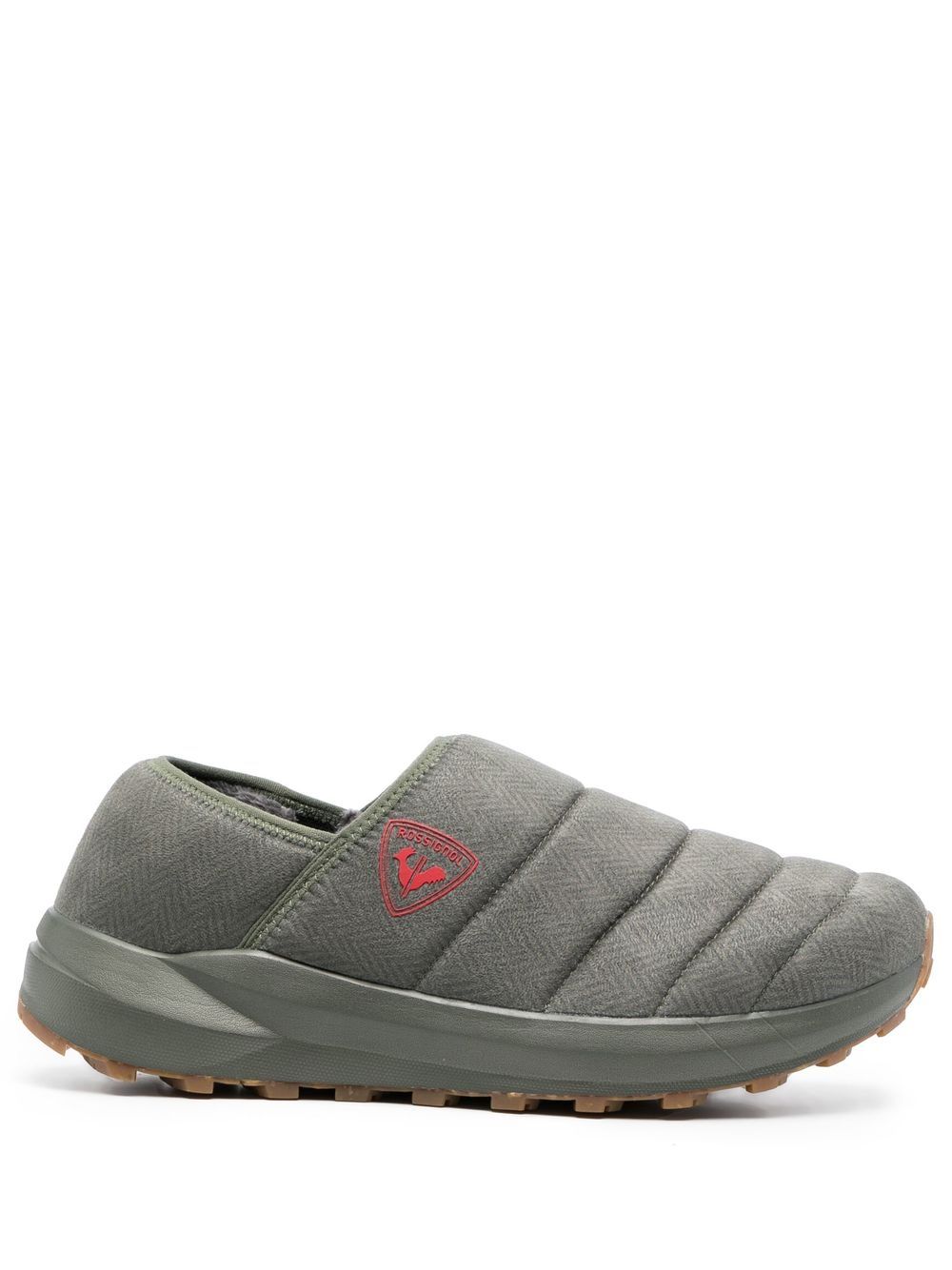 Chalet Acinus Leaf quilted slippers