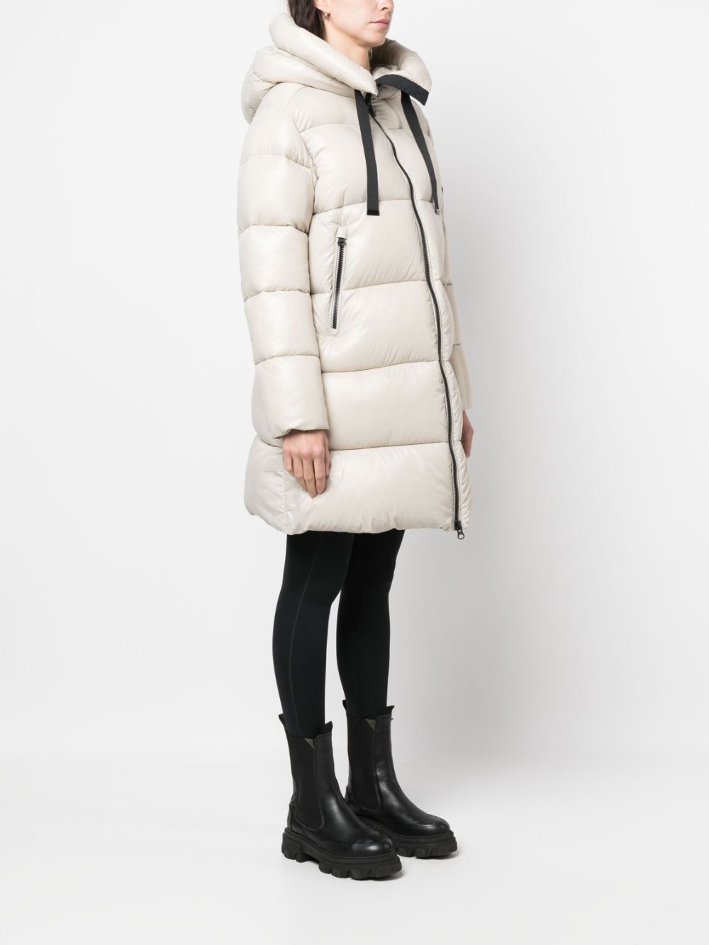 Manteau matelassé zippé Isabel