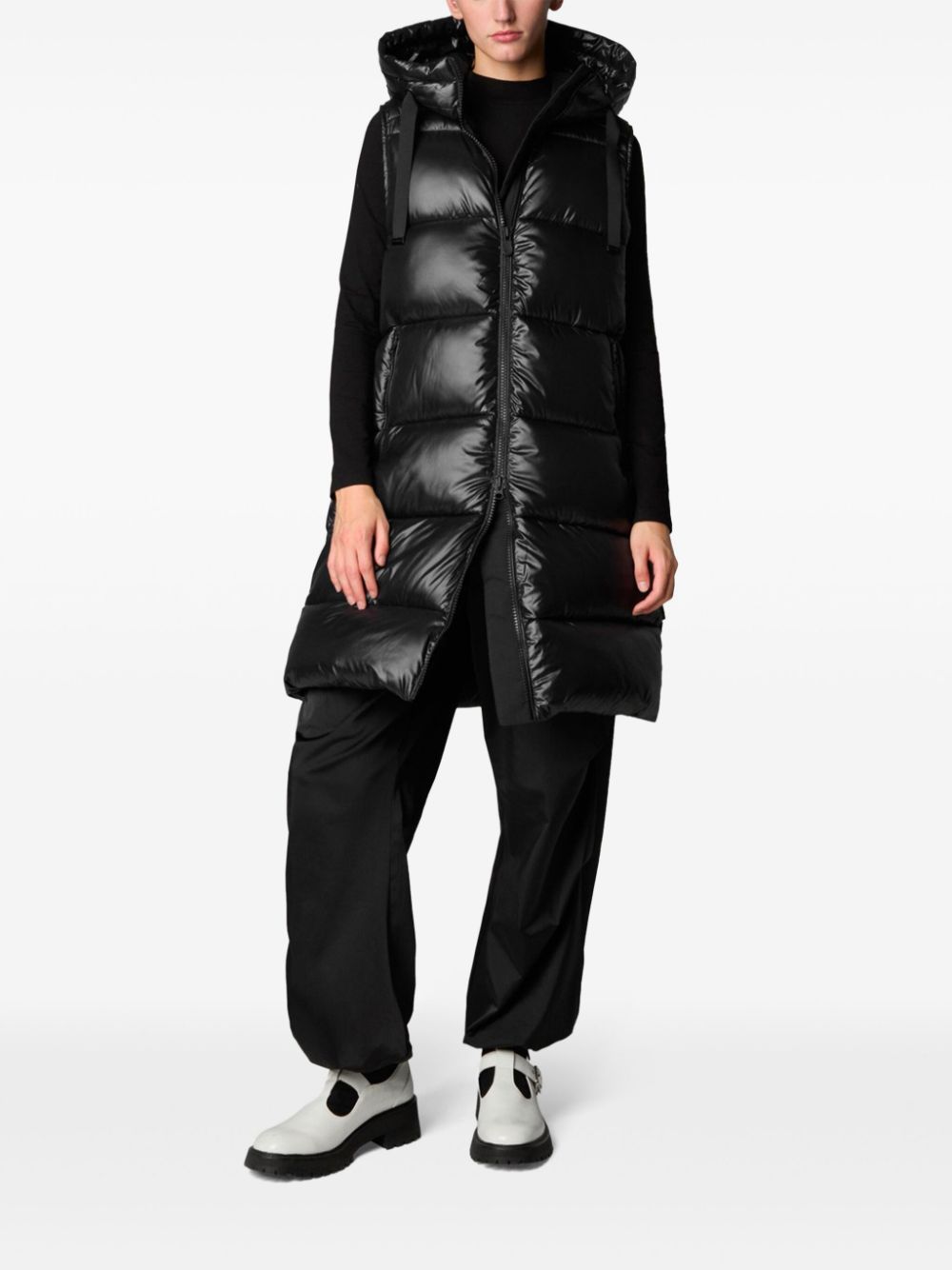 gilet avec patch logo
