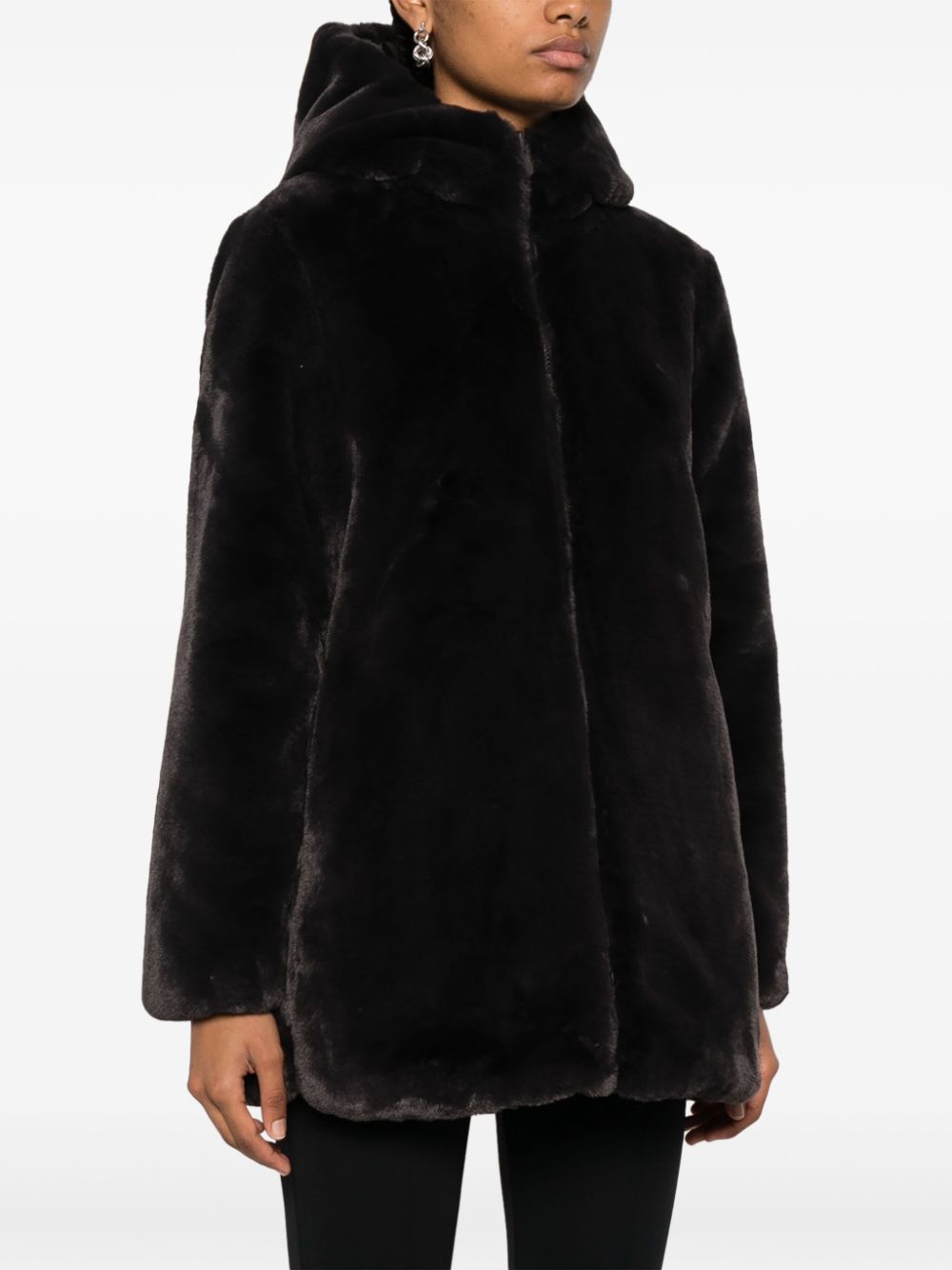 Manteau réversible en fausse fourrure Florar