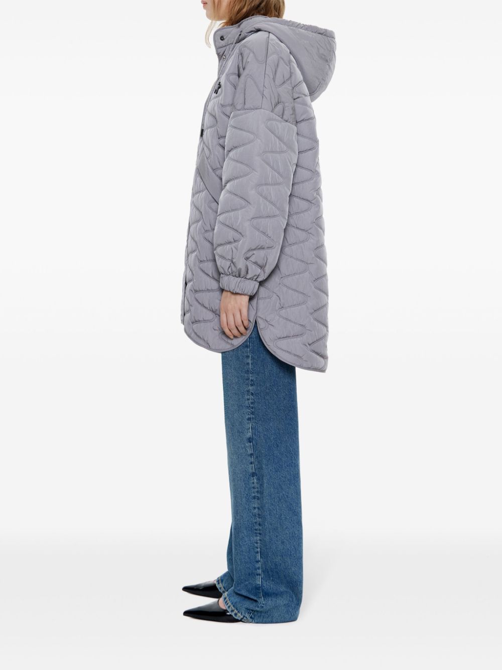 logo patch coat