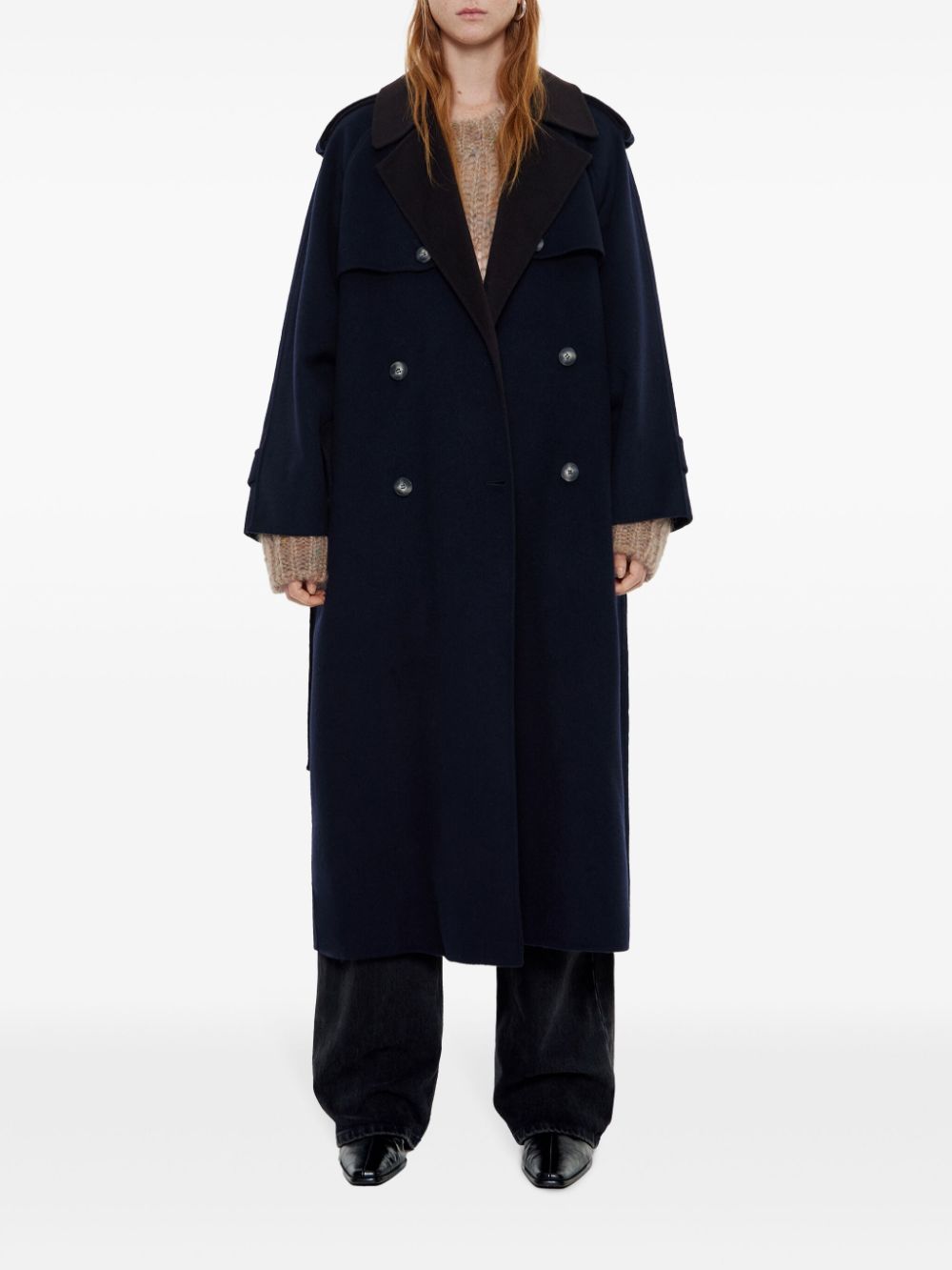 manteau croisé