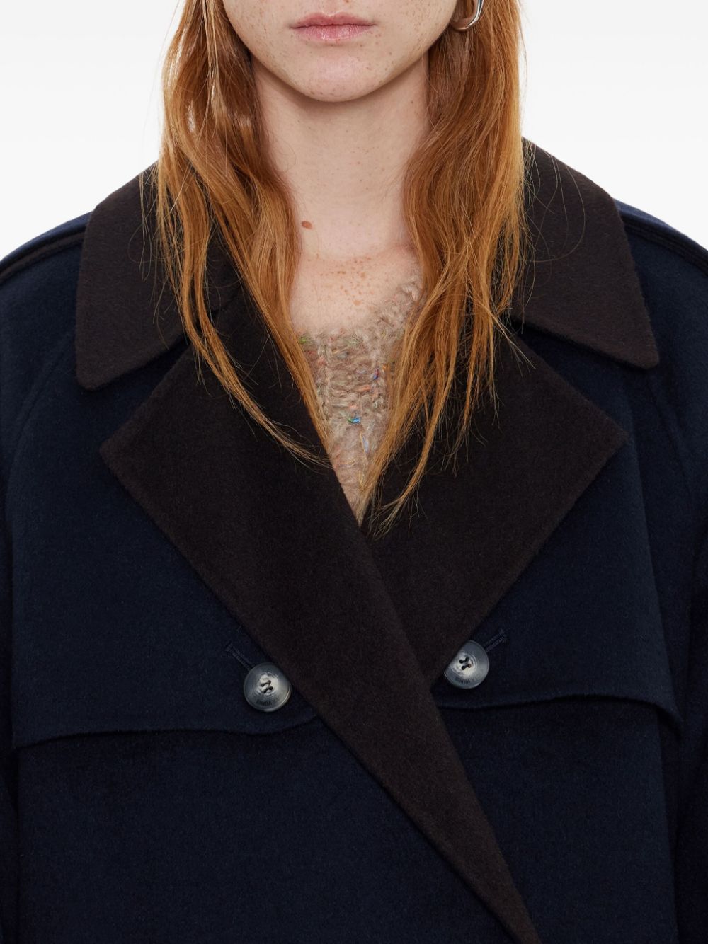 manteau croisé