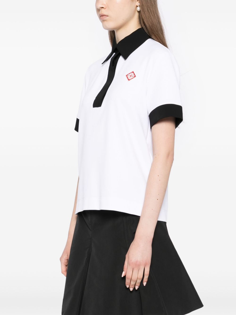 pique polo shirt