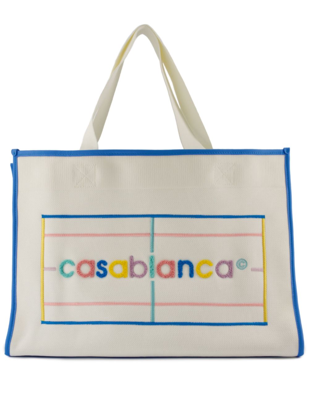 knit tote bag