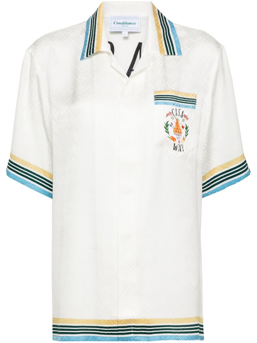 Chemise en soie Casa Way