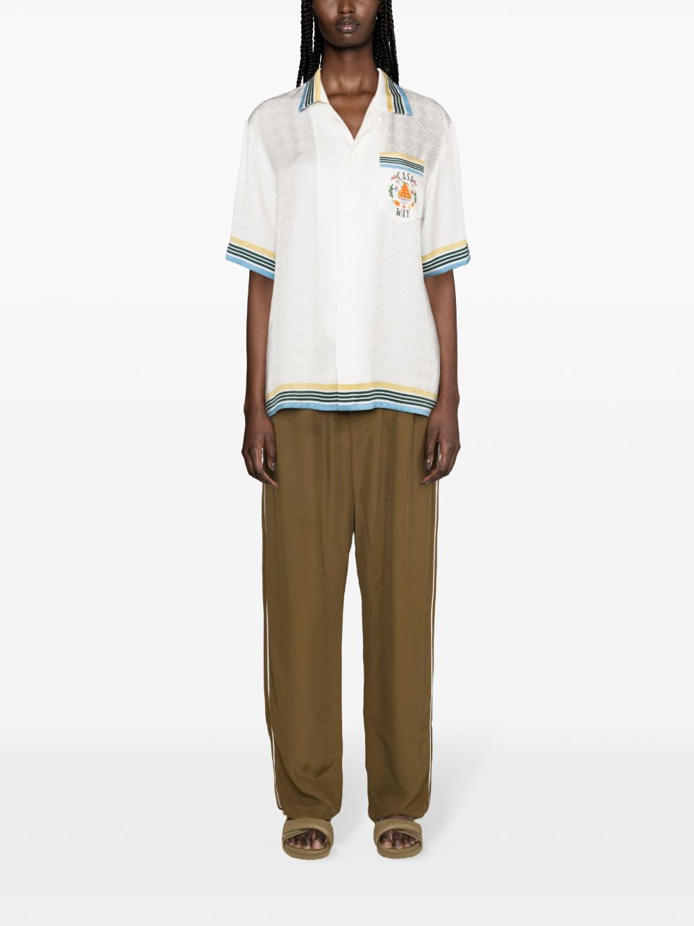 Chemise en soie Casa Way