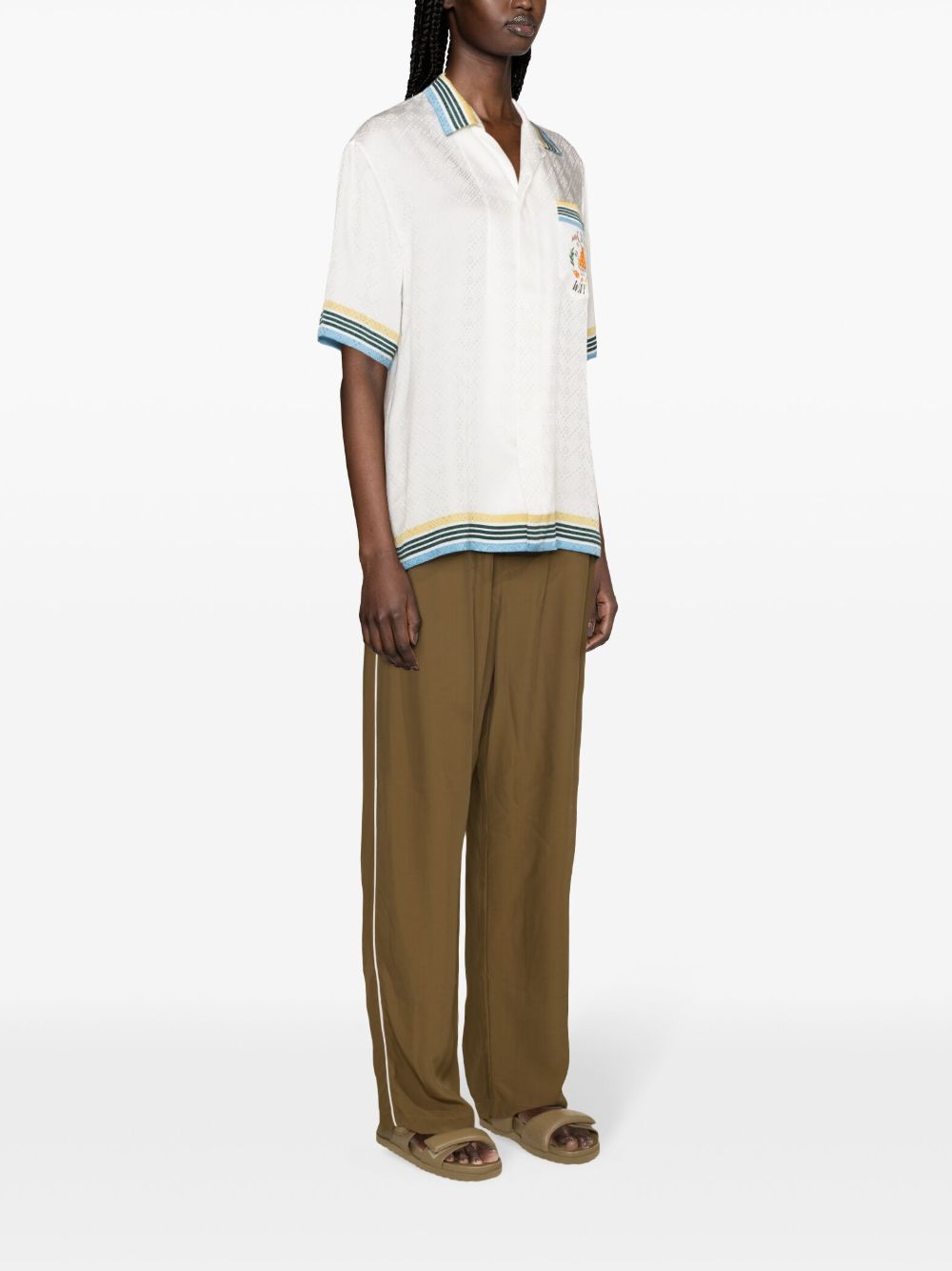 Chemise en soie Casa Way