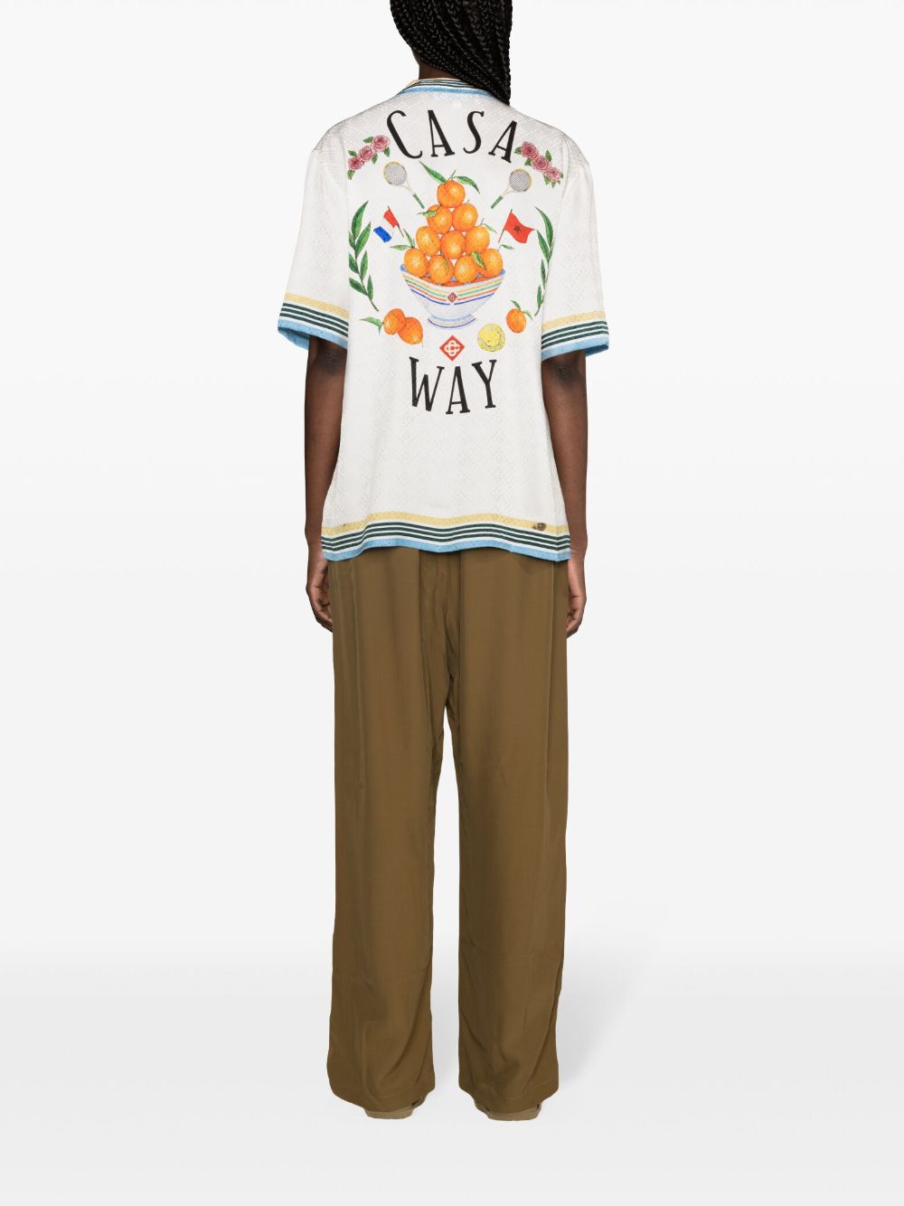 Chemise en soie Casa Way