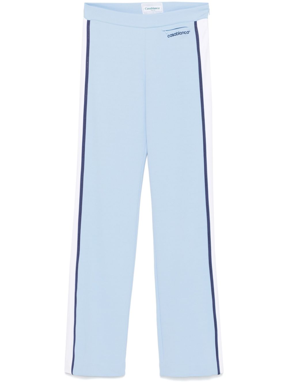 piqué track pants