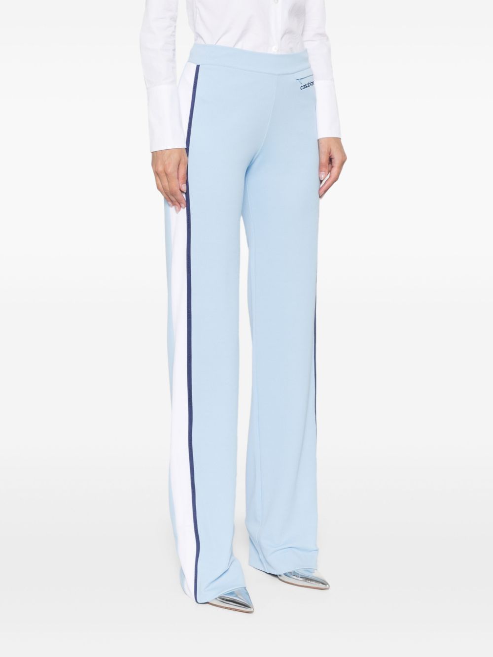 piqué track pants