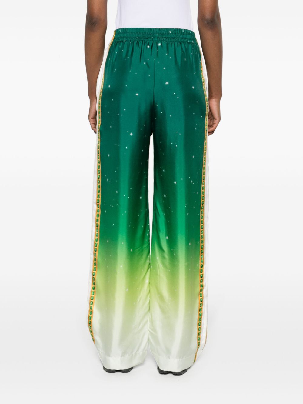 Pantalon en soie Joyaux D'Afrique