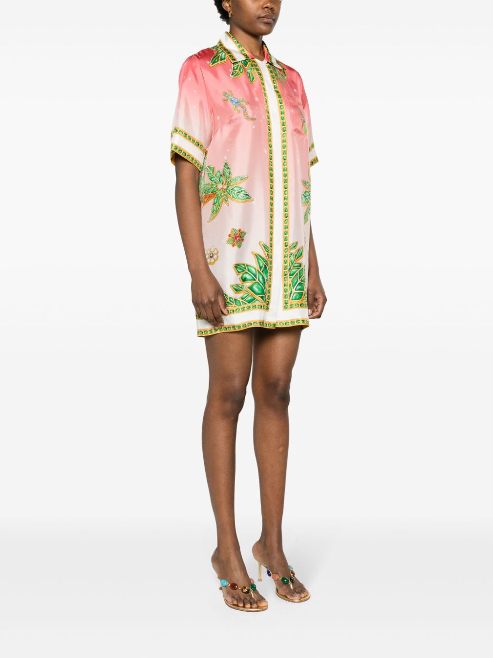 Joyaux D'Afrique silk shirt