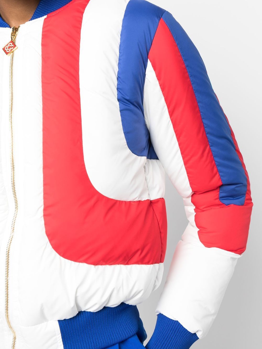 veste matelassée à fermeture éclair