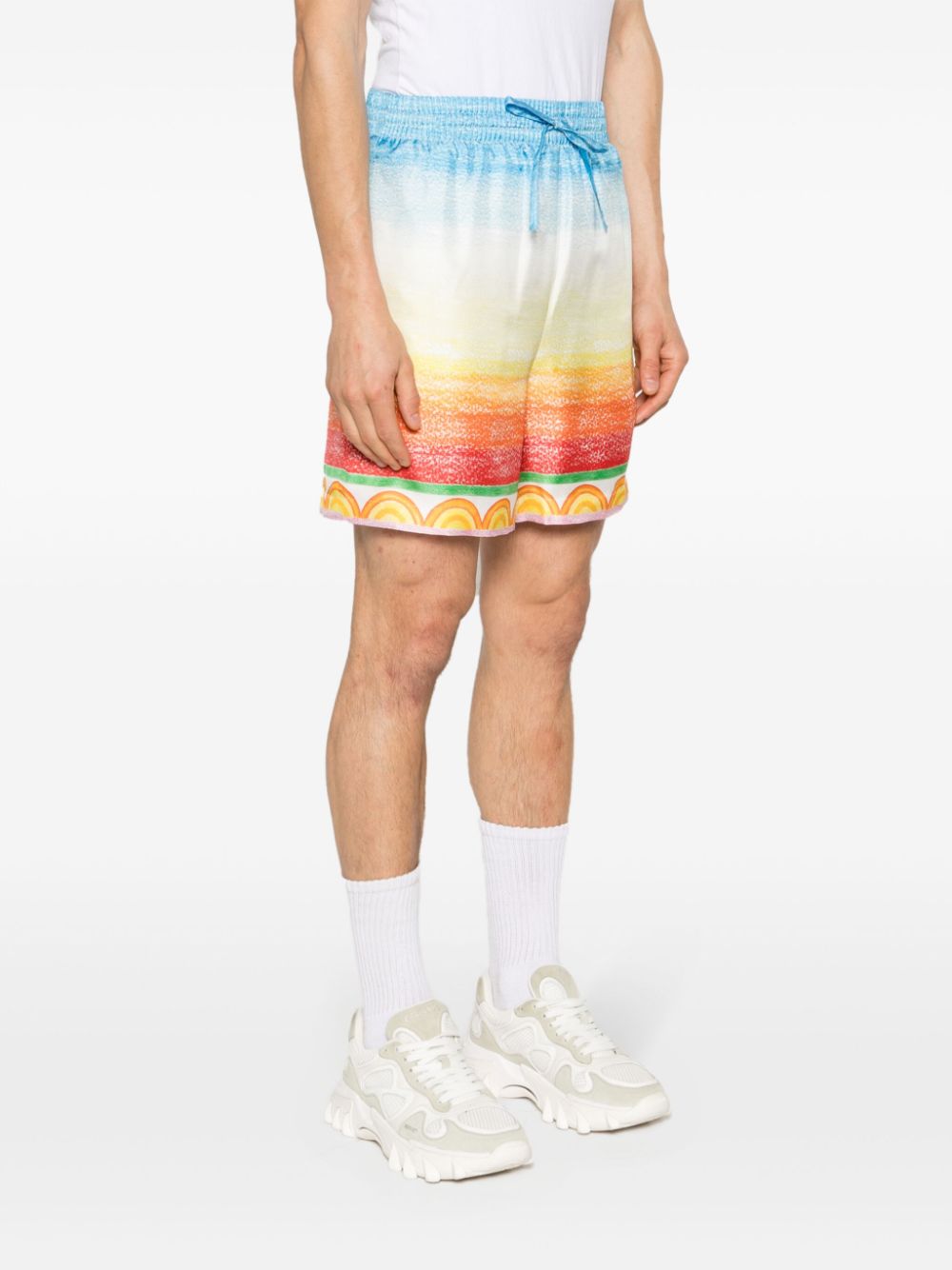 Crayon Tennis Player silk shorts