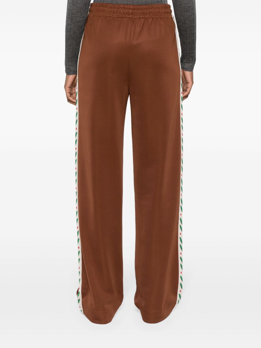 Laurel straight-leg track pants