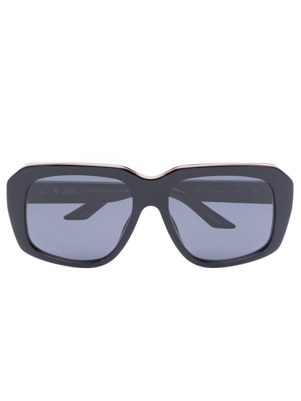 monogram oversize-frame sunglasses